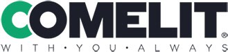 Comelit logo with slogan: With You Always