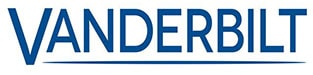Vanderbilt University logo in blue text